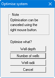 GGU-DRAWDOWN: Optimise the number of wells for rectangular excavations