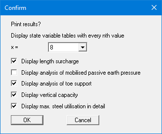 GGU-DOLPHIN: Selecting the output format (Print output table)